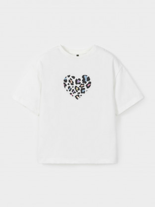 Футболка для девочки, артикул: КР 303016, цвет: сахар - 2 фото