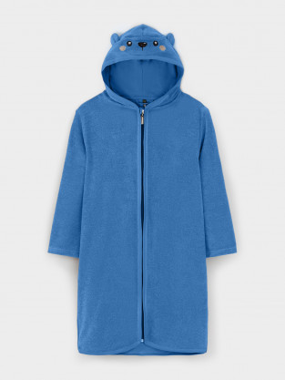 Халат для мальчика, артикул: К 5801, цвет: синий - 2 фото