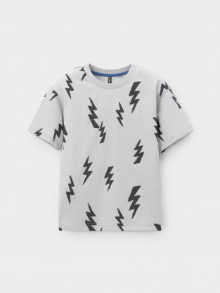 Футболка для мальчика, артикул: КР 302979, цвет: светло-серый5 - 2 фото