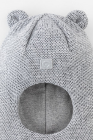 Шапка, артикул: КВ 20393/25ш, цвет: серый - 2 фото