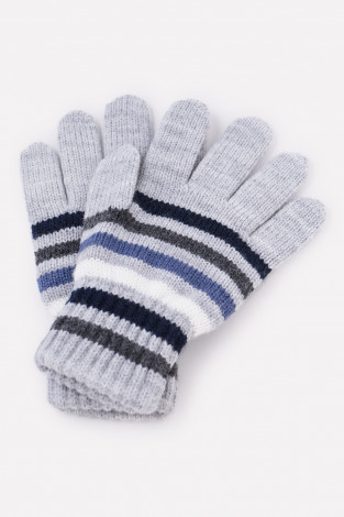Перчатки для мальчика, артикул: КВ 10000/24ш, цвет: светло-серый5 - 2 фото