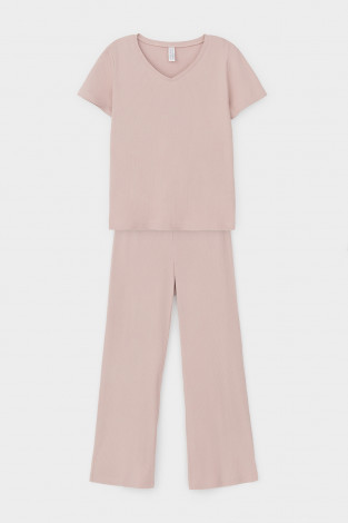 Комплекты для дома для мам, артикул: Е 20115, цвет: бежевый - 2 фото