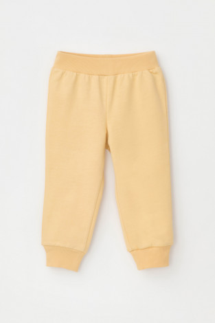 Брюки для девочки, артикул: КР 400687, цвет: желтый - 2 фото