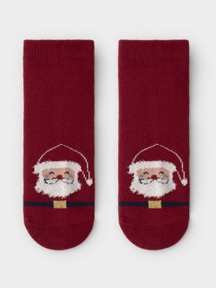 Носки для мальчика, артикул: К 9675/4 ФВ, цвет: красный - 2 фото