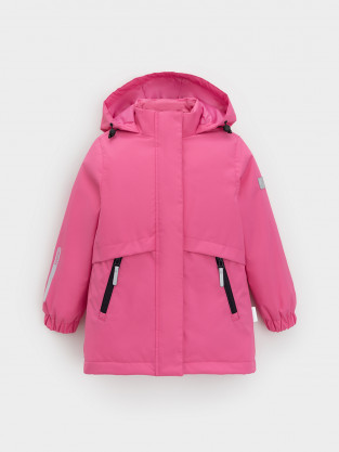 Куртка для девочки, артикул: ВК 32189/2 УЗГ, цвет: розовый - 2 фото