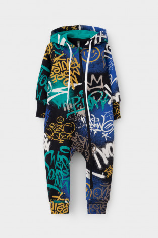 Комбинезон для мальчика, артикул: КР 6530, цвет: черный3 - 2 фото