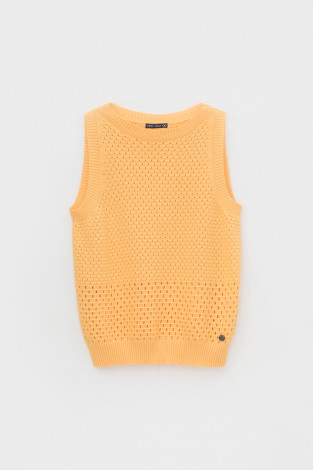 Майки женские для мам, артикул: ЕВ 30162, цвет: желтый - 2 фото