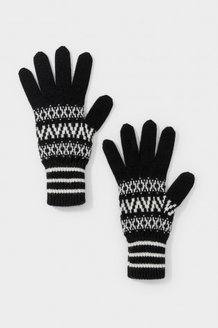 Перчатки женские для мам, артикул: ЕВ 10011/ш, цвет: черный3 - 2 фото