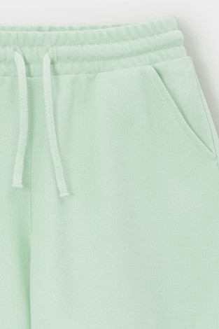 Шорты для девочки, артикул: КР 400904, цвет: зеленый - 2 фото