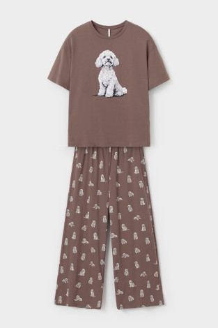 Комплекты для дома для мам, артикул: Е 20178, цвет: коричневый - 2 фото