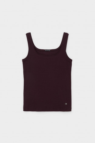 Майки женские для мам, артикул: ЕВТ 3224/25, цвет: бордовый - 2 фото