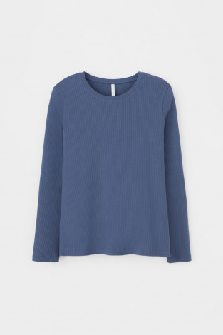 Джемперы для дома для мам, артикул: Е 30094, цвет: синий - 2 фото