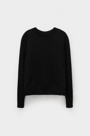 Джемперы женские для мам, артикул: ЕВ 30291, цвет: черный - 2 фото