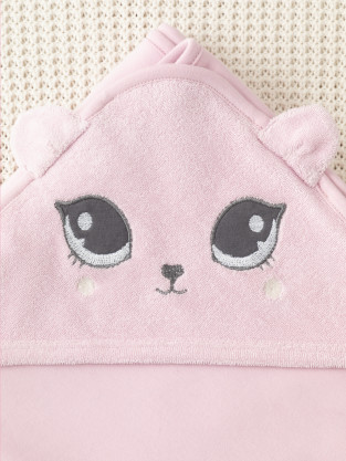 Простынка для новорожденных, артикул: К 8500, цвет: розовый - 2 фото