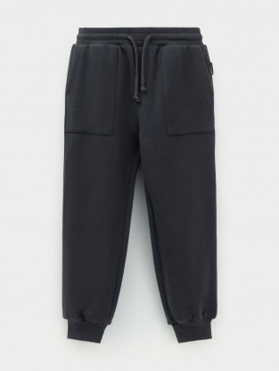 Брюки для мальчика, артикул: КР 400836, цвет: темно-синий - 2 фото