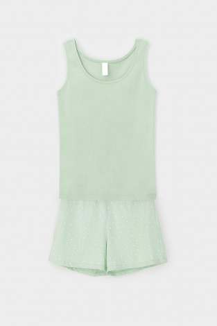 Комплекты для дома для мам, артикул: Е 20039/24, цвет: зеленый - 2 фото