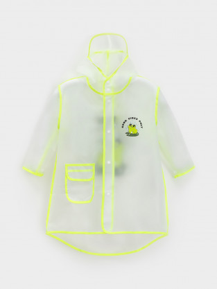 Пальто для девочки, артикул: ВК 32185/4 ФВ, цвет: белый - 2 фото