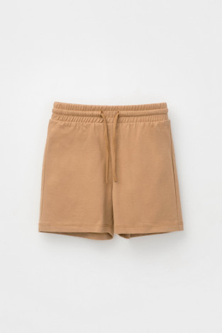 Шорты для мальчика, артикул: КР 400658, цвет: коричневый - 2 фото