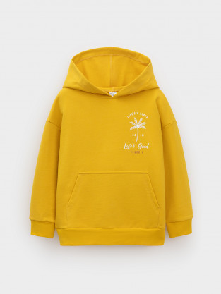 Джемпер для мальчика, артикул: КП 302333, цвет: желтый - 2 фото