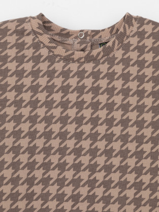 Футболка для девочки, артикул: КП 302287, цвет: бежевый - 2 фото