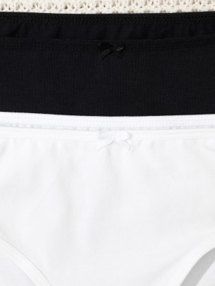 Трусы для девочки, артикул: К 1972-2уп, цвет: белый - 2 фото