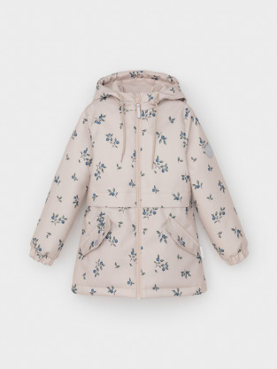 Куртка для девочки, артикул: ВК 32180/н/1 УЗГ, цвет: бежевый - 2 фото