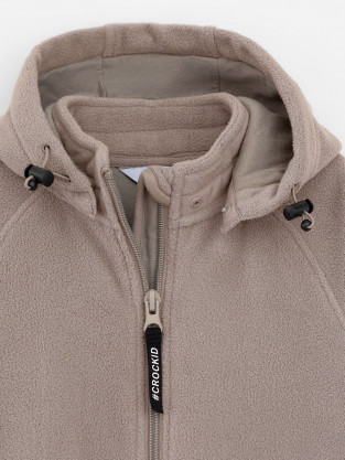 Комбинезон для мальчика, артикул: ФЛ 60010/3 ГР, цвет: коричневый - 2 фото