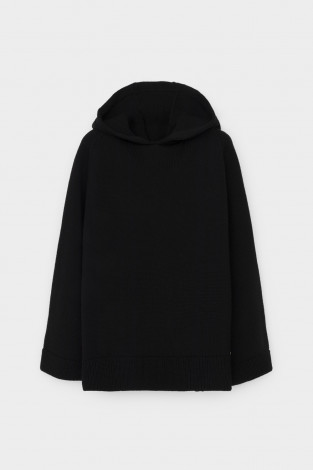 Джемперы женские для мам, артикул: ЕВ 30256/ш, цвет: черный - 2 фото