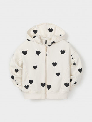 Толстовка для девочки, артикул: КР 303018, цвет: сахар - 2 фото