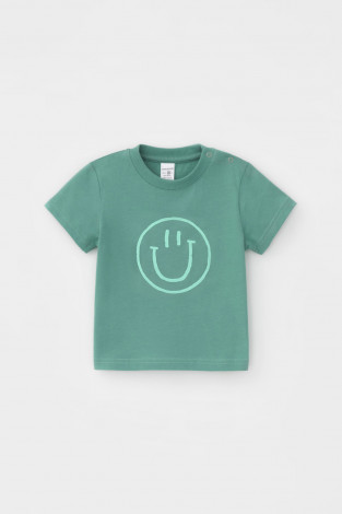 Футболка для мальчика, артикул: КР 302424, цвет: зеленый - 2 фото