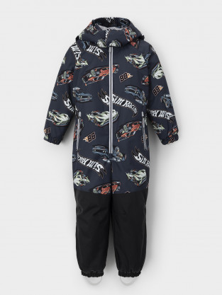 Комбинезоны утепленные для мальчика, артикул: ВК 60111/н/9 УЗГ, цвет: темно-серый - 2 фото