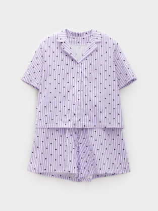 Комплекты для дома для мам, артикул: МП 20253, цвет: фиолетовый - 2 фото