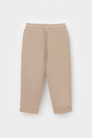 Брюки для мальчика, артикул: КР 400722, цвет: бежевый - 2 фото