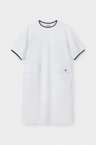 Платья женские для мам, артикул: ЕВТ 5067, цвет: белый - 2 фото