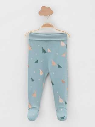 Ползунки для новорожденных, артикул: К 400220-2уп, цвет: голубой - 2 фото