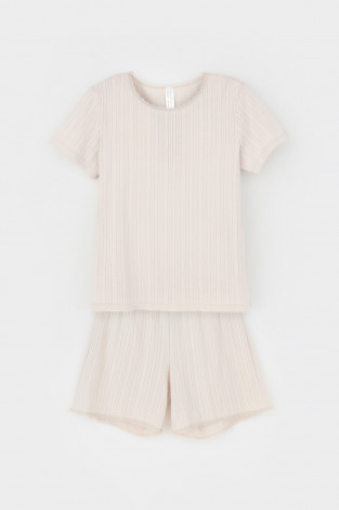 Комплекты для дома для мам, артикул: Е 20127, цвет: бежевый - 2 фото