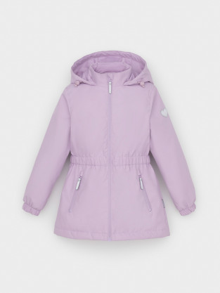 Куртка для девочки, артикул: ВК 32165/6 УЗГ, цвет: фиолетовый - 2 фото