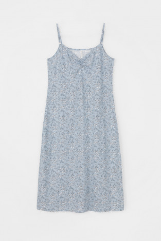 Сорочки ночные женские для мам, артикул: Е 10008, цвет: синий - 2 фото