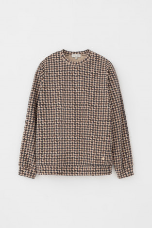 Джемперы женские для мам, артикул: ЕВТ 3258, цвет: бежевый - 2 фото