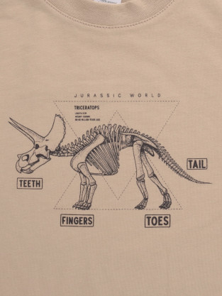 Пижама для мальчика, артикул: К 1599, цвет: бежевый - 2 фото