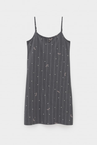 Сорочки ночные женские для мам, артикул: Е 10057, цвет: серый - 2 фото