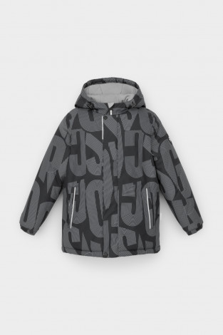 Куртки для мальчика, артикул: ВК 36088/н/2 ГР, цвет: черный3 - 2 фото