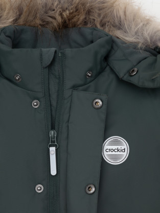 Куртки для мальчика, артикул: ВК 36106/1 ГР (98-122), цвет: зеленый - 2 фото