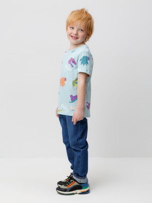 Футболка для мальчика, артикул: КР 302056, цвет: минт - 2 фото