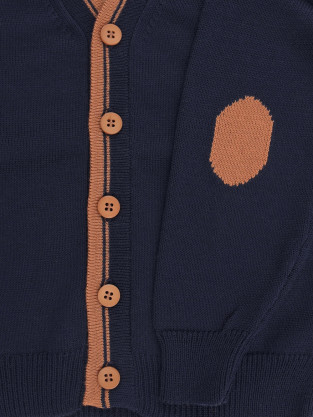 Жакет для мальчика, артикул: КВ 30154, цвет: синий - 2 фото