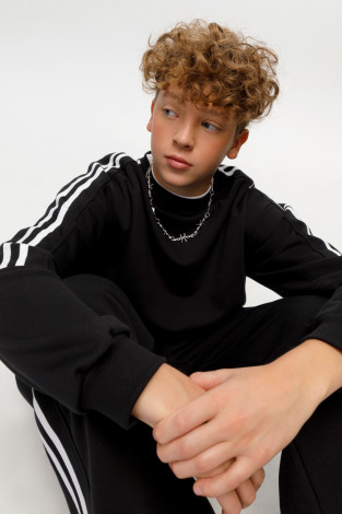 Свитшоты подростковые, артикул: КБ 302930, цвет: черный3