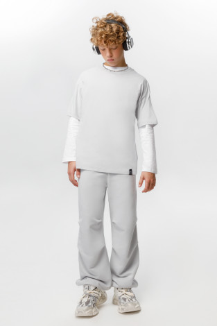 Футболки подростковые, артикул: КБ 302922, цвет: светло-серый5