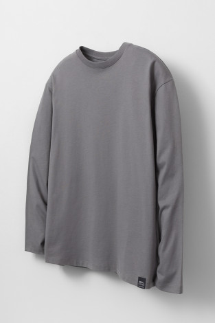 Лонгсливы подростковые, артикул: КБ 302925, цвет: серый - 2 фото