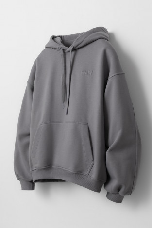 Худи подростковые, артикул: КБ 302927, цвет: серый - 2 фото