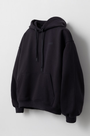 Худи подростковые, артикул: КБ 302927, цвет: темно-серый - 2 фото